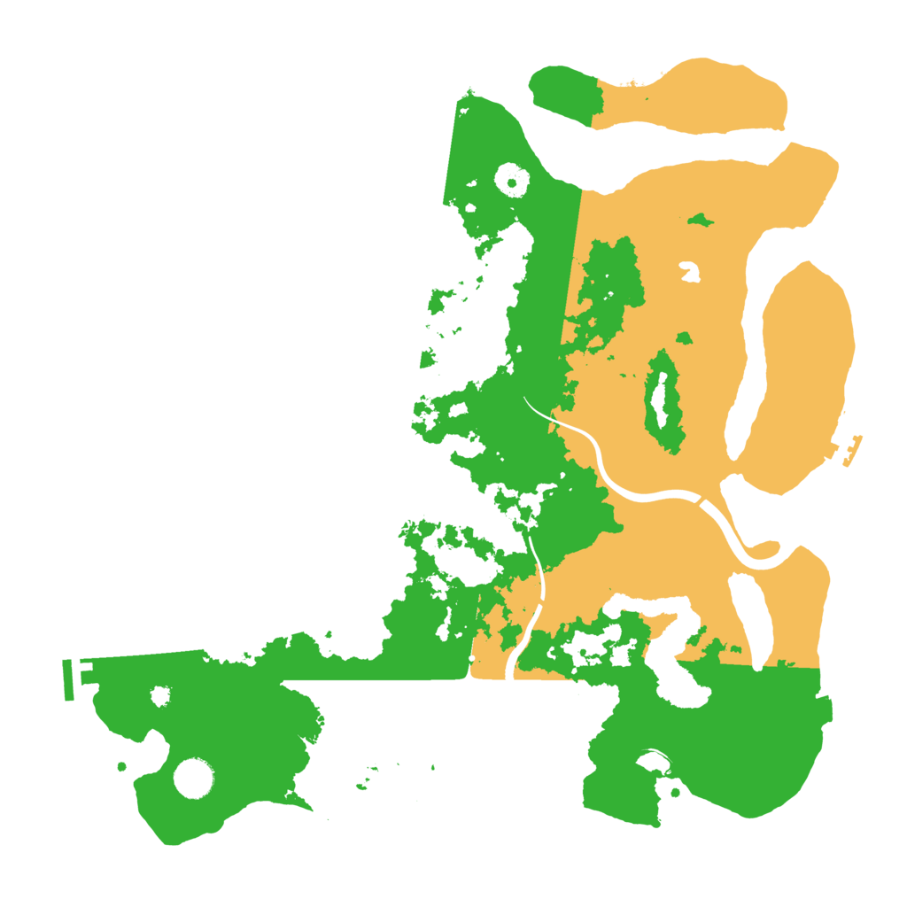 Biome Rust Map: Procedural Map, Size: 4000, Seed: 989472446