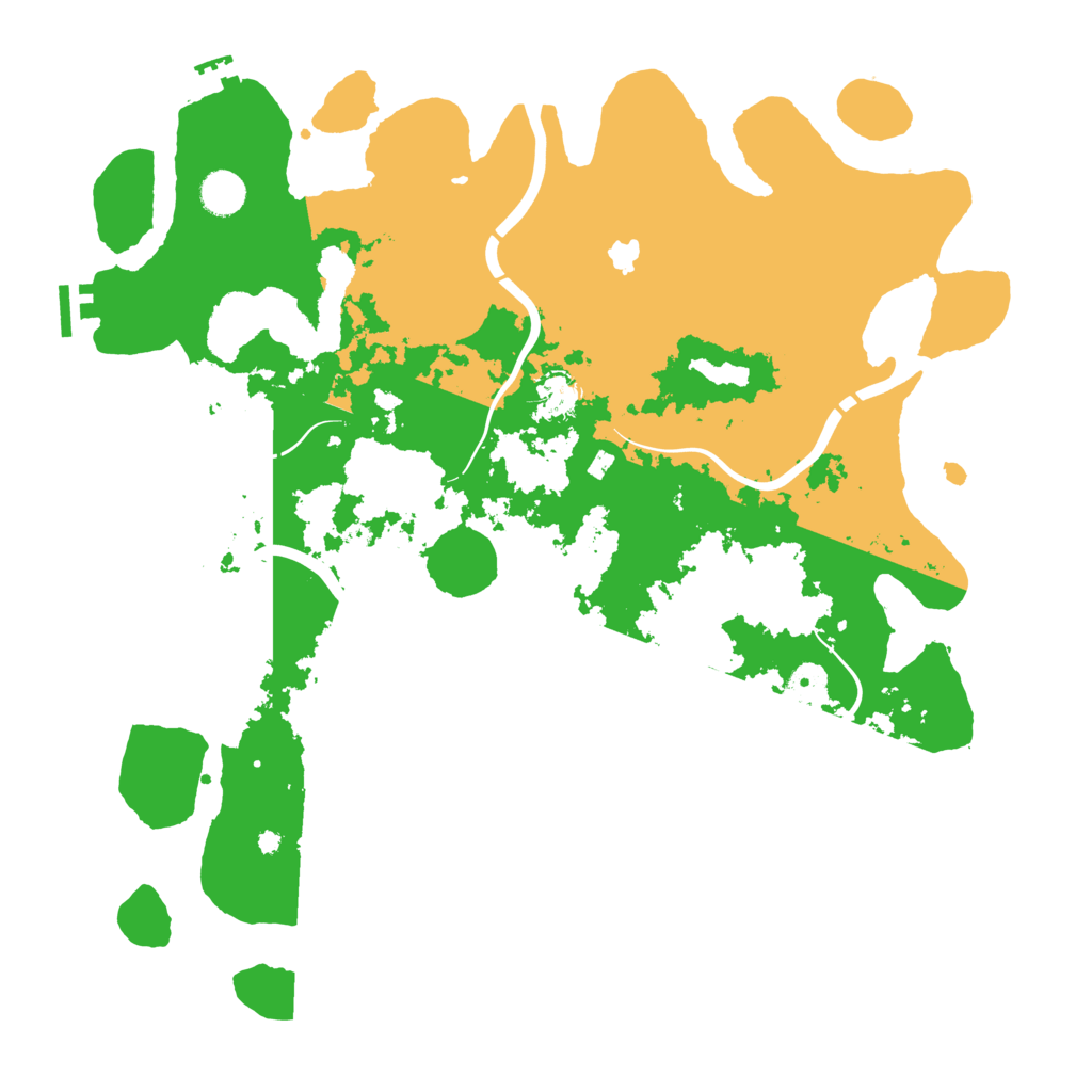 Biome Rust Map: Procedural Map, Size: 4250, Seed: 823491440