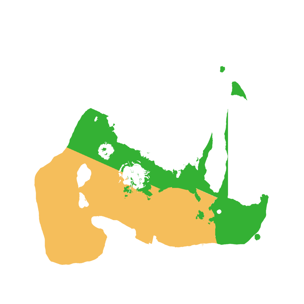 Biome Rust Map: Procedural Map, Size: 2000, Seed: 776390783