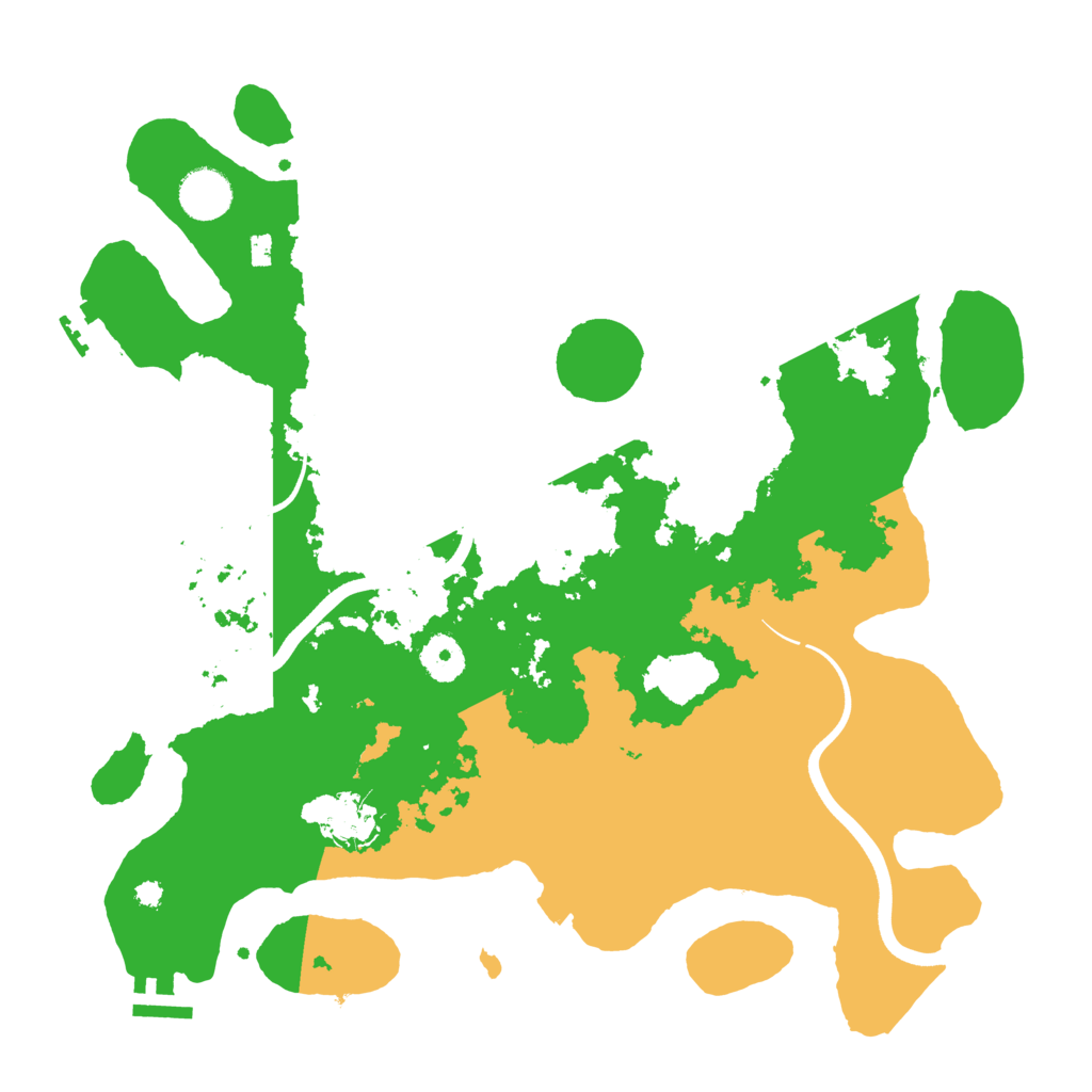 Biome Rust Map: Procedural Map, Size: 3691, Seed: 24269