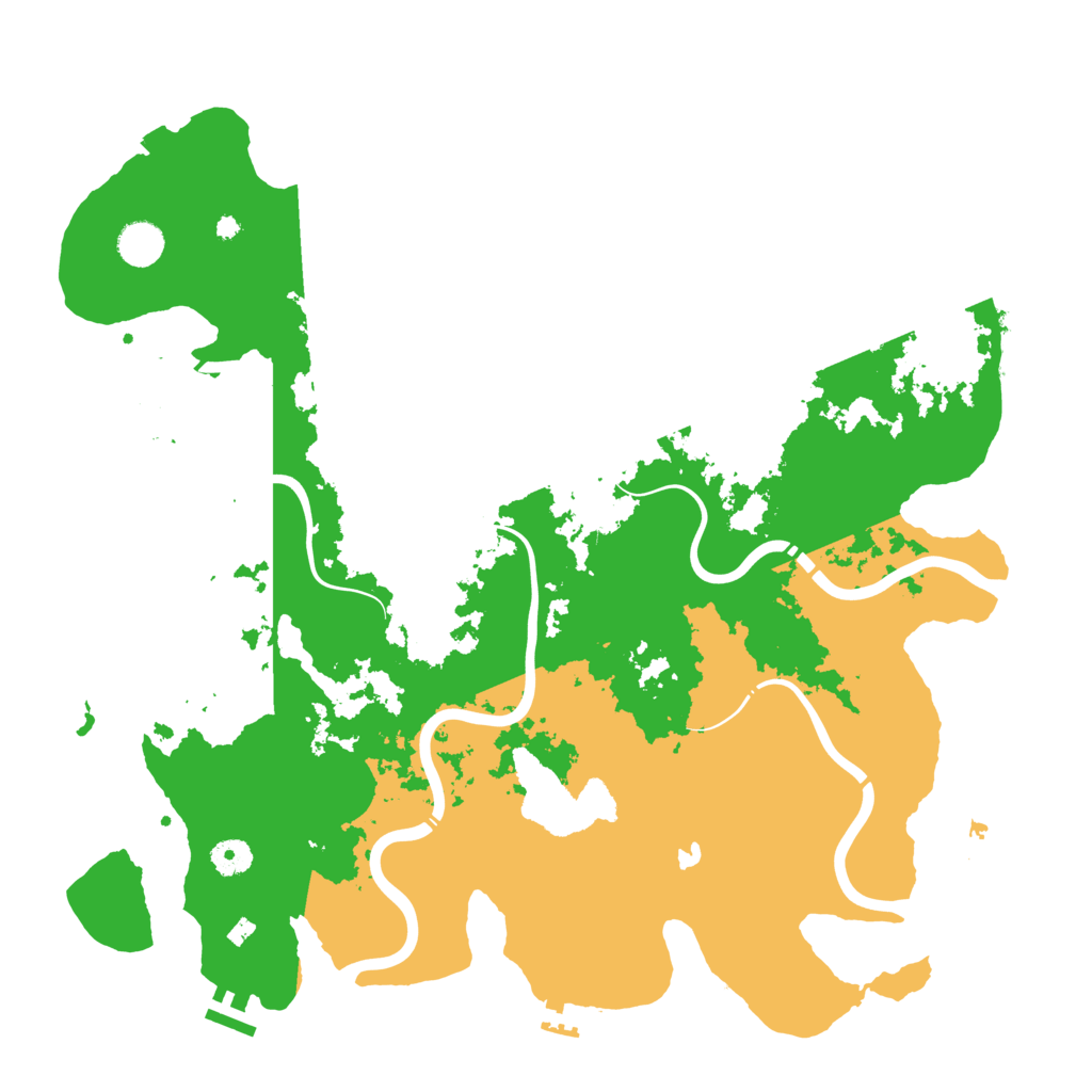 Biome Rust Map: Procedural Map, Size: 4250, Seed: 2107847402