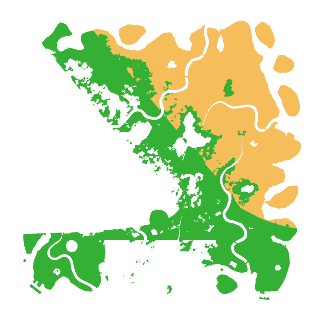 Biome Rust Map: Procedural Map, Size: 4800, Seed: 1512571775