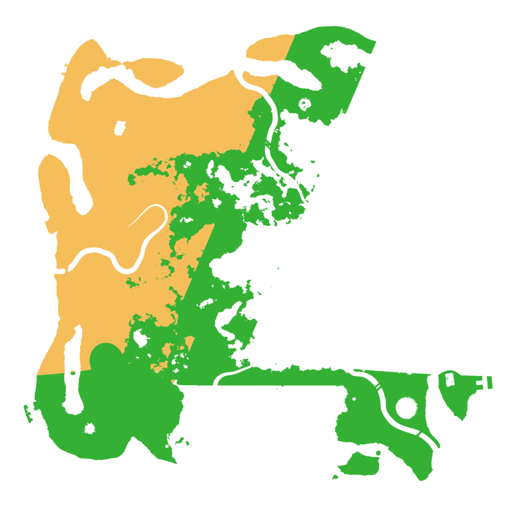 Biome Rust Map: Procedural Map, Size: 4250, Seed: 560483609