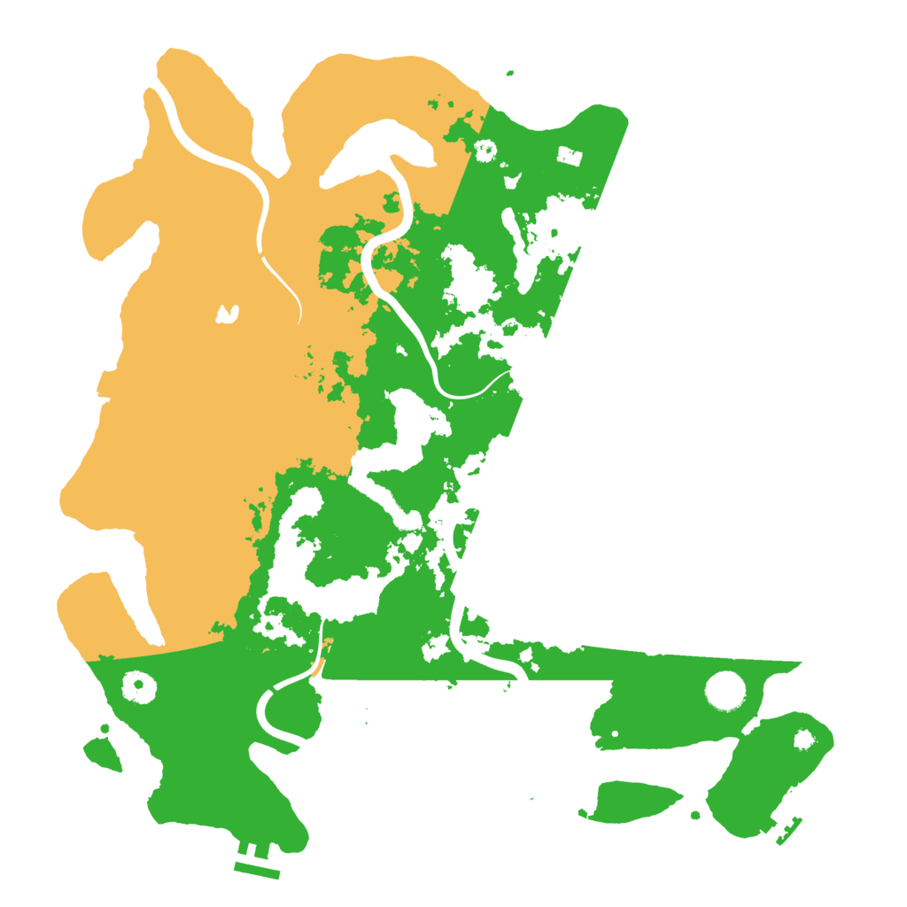 Biome Rust Map: Procedural Map, Size: 4000, Seed: 1479477737
