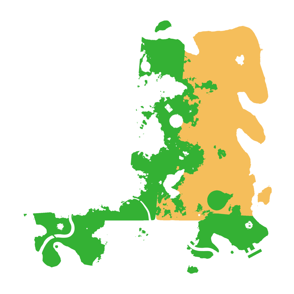 Biome Rust Map: Procedural Map, Size: 4000, Seed: 977910860