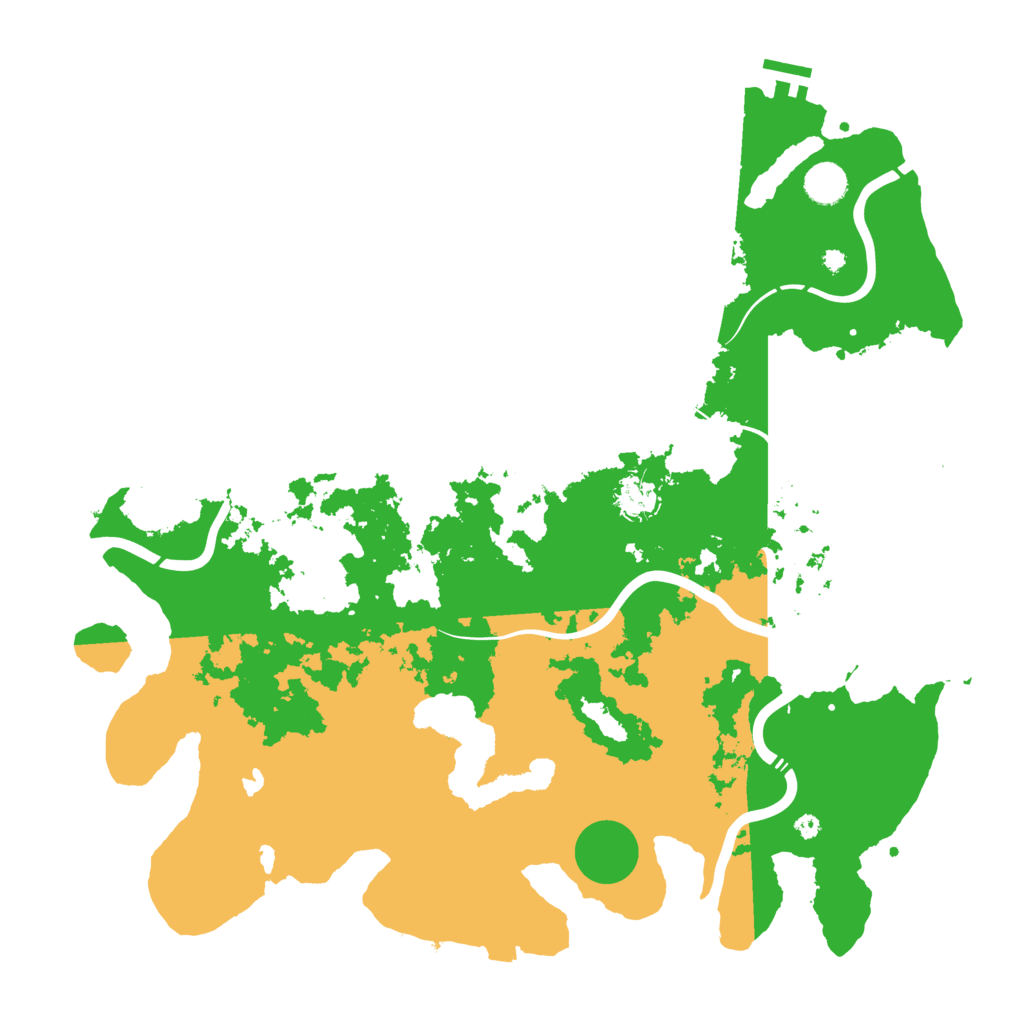 Biome Rust Map: Procedural Map, Size: 4250, Seed: 1647187545