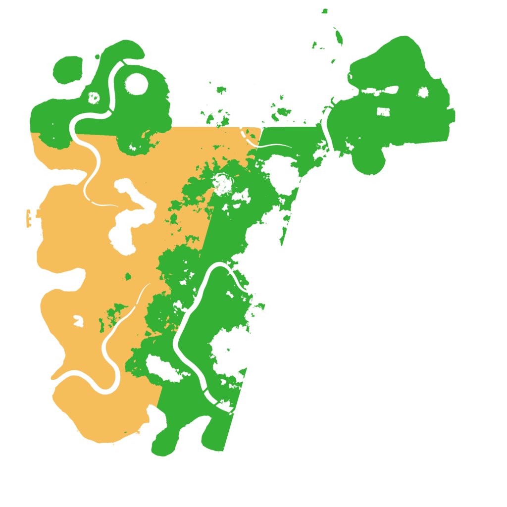 Biome Rust Map: Procedural Map, Size: 4250, Seed: 11116644