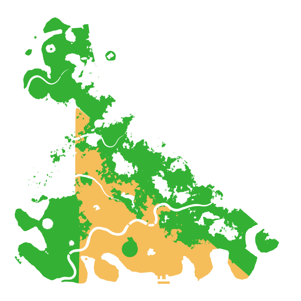 Biome Rust Map: Procedural Map, Size: 5000, Seed: 426672893