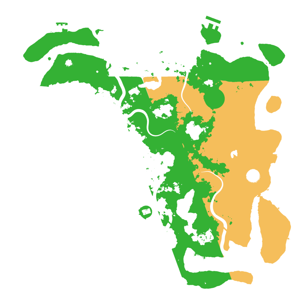 Biome Rust Map: Procedural Map, Size: 4000, Seed: 169781743