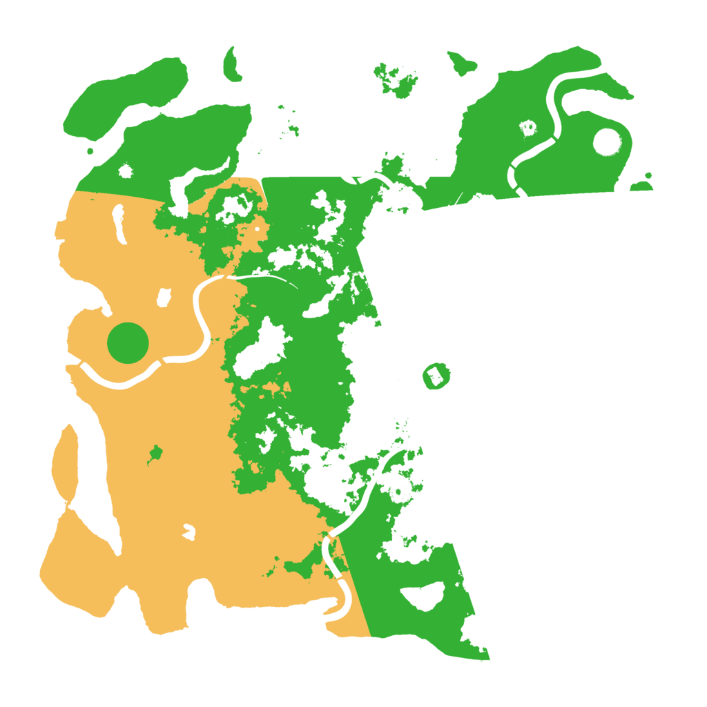Biome Rust Map: Procedural Map, Size: 4500, Seed: 690292731