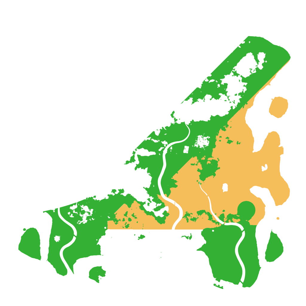 Biome Rust Map: Procedural Map, Size: 4500, Seed: 1739944168