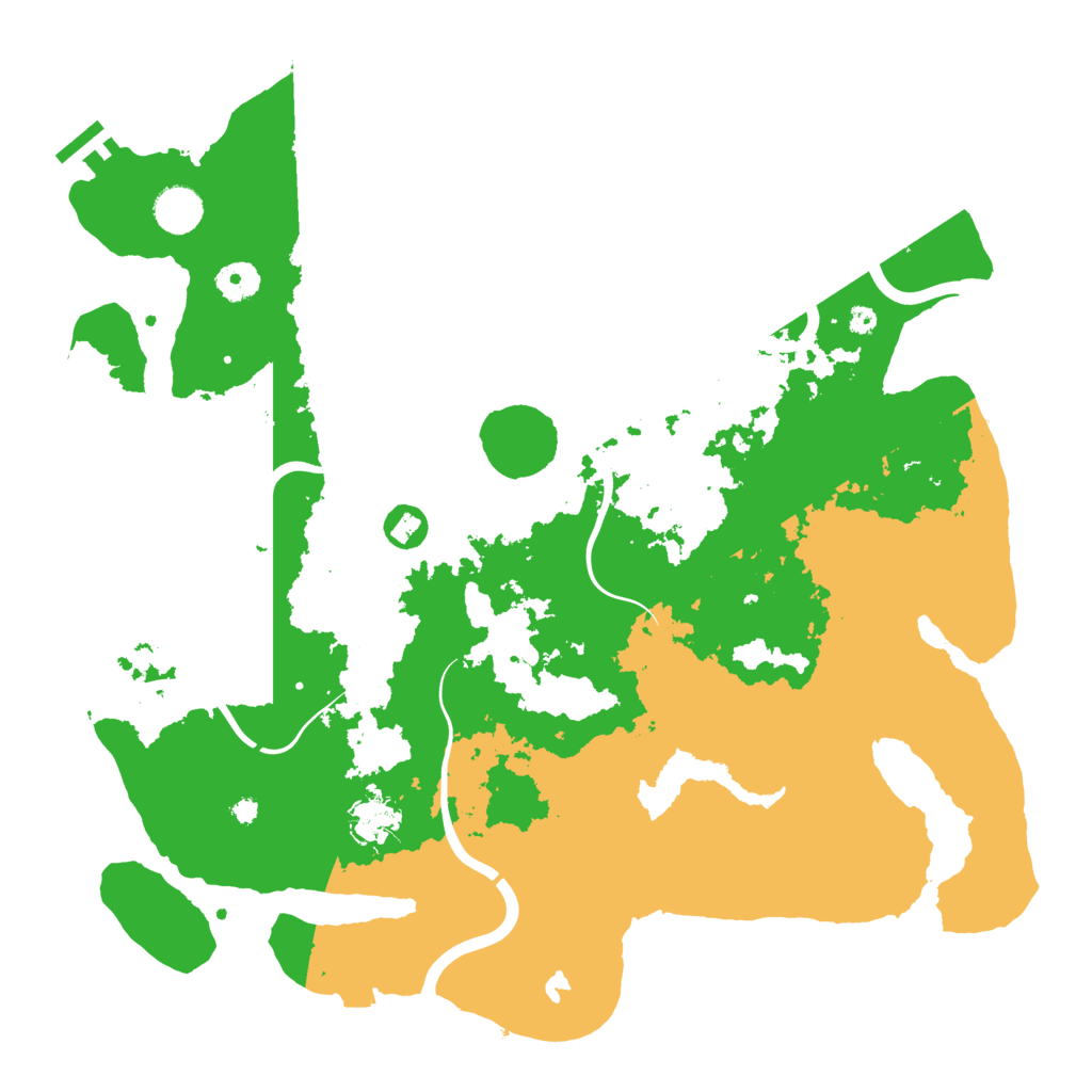Biome Rust Map: Procedural Map, Size: 4000, Seed: 679659788