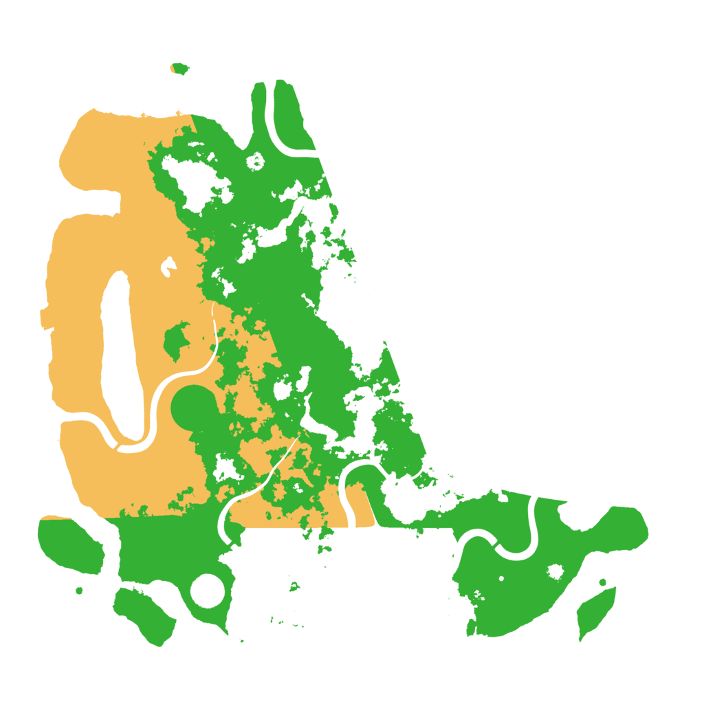 Biome Rust Map: Procedural Map, Size: 4000, Seed: 450312496