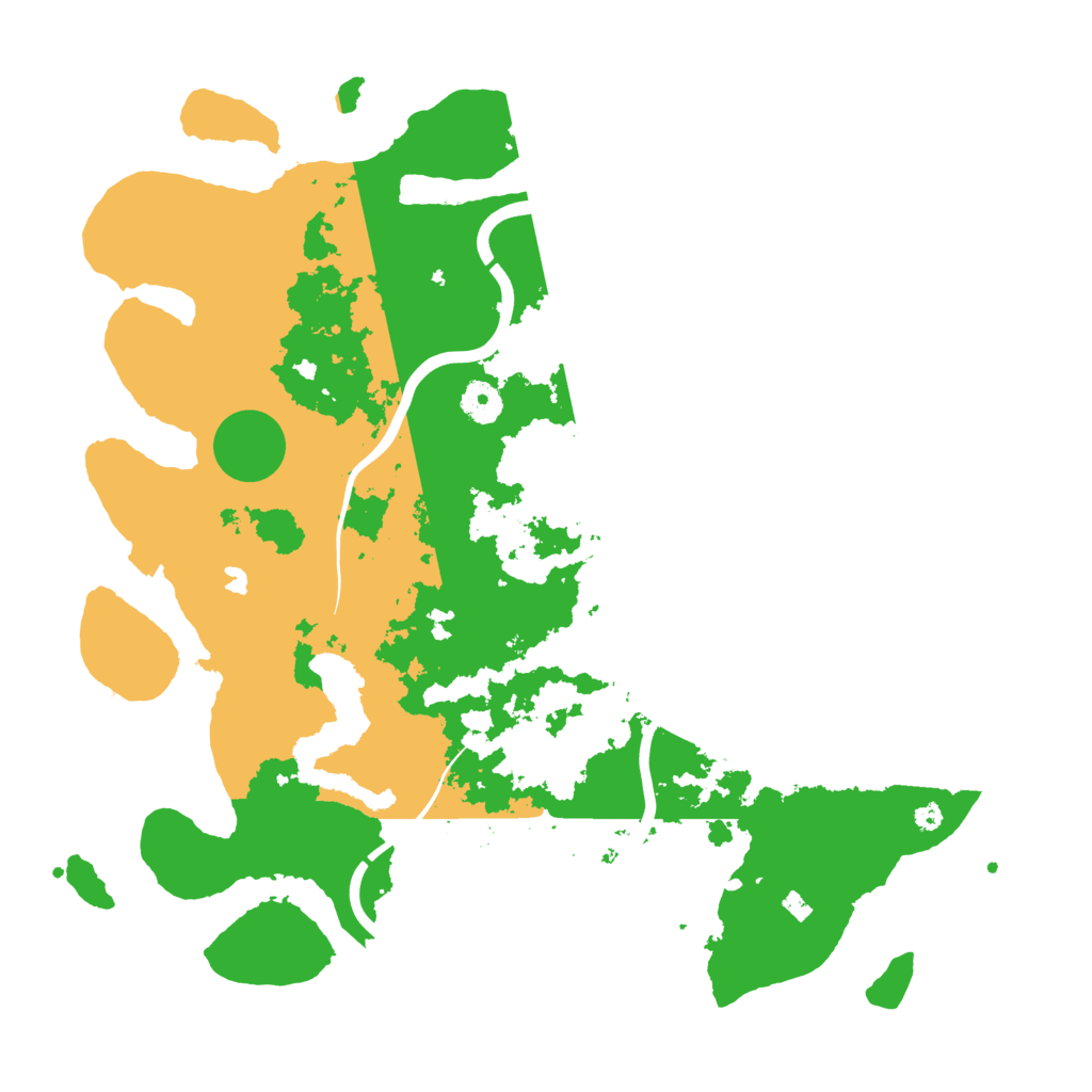 Biome Rust Map: Procedural Map, Size: 4000, Seed: 39061083