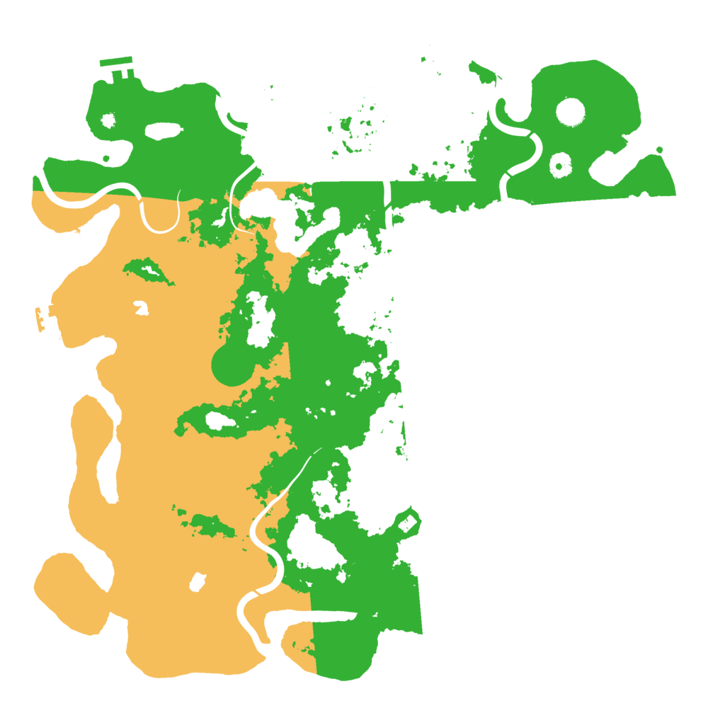 Biome Rust Map: Procedural Map, Size: 4500, Seed: 1924411584