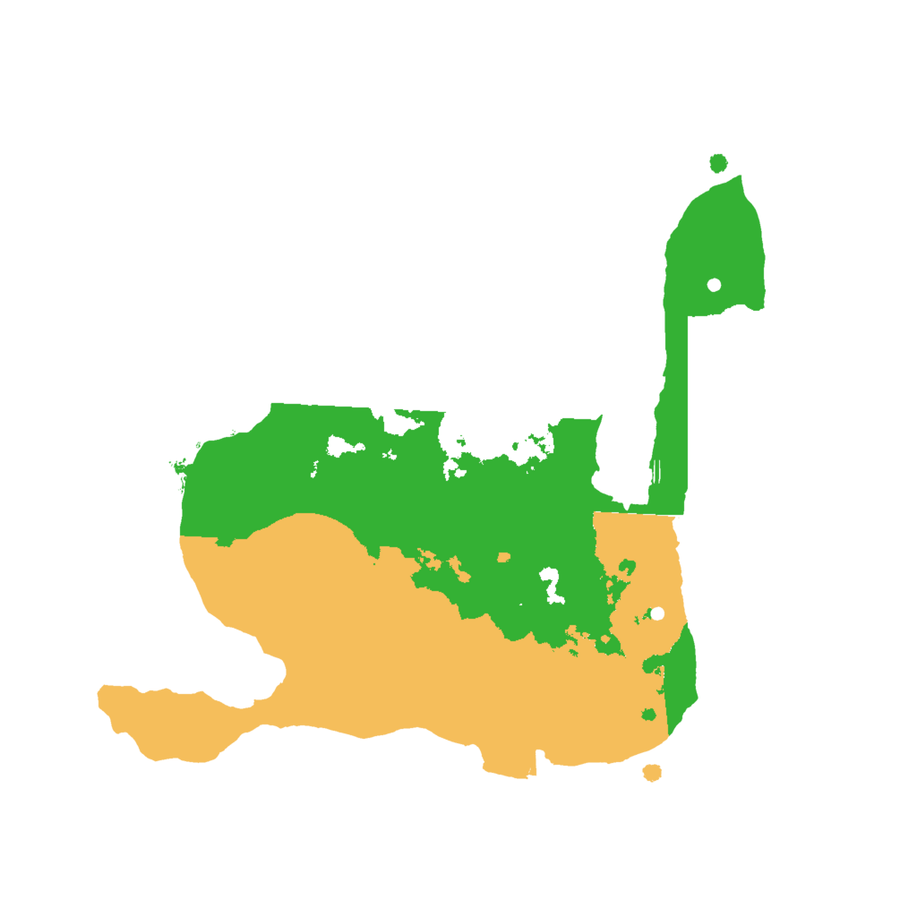 Biome Rust Map: Procedural Map, Size: 2000, Seed: 2014