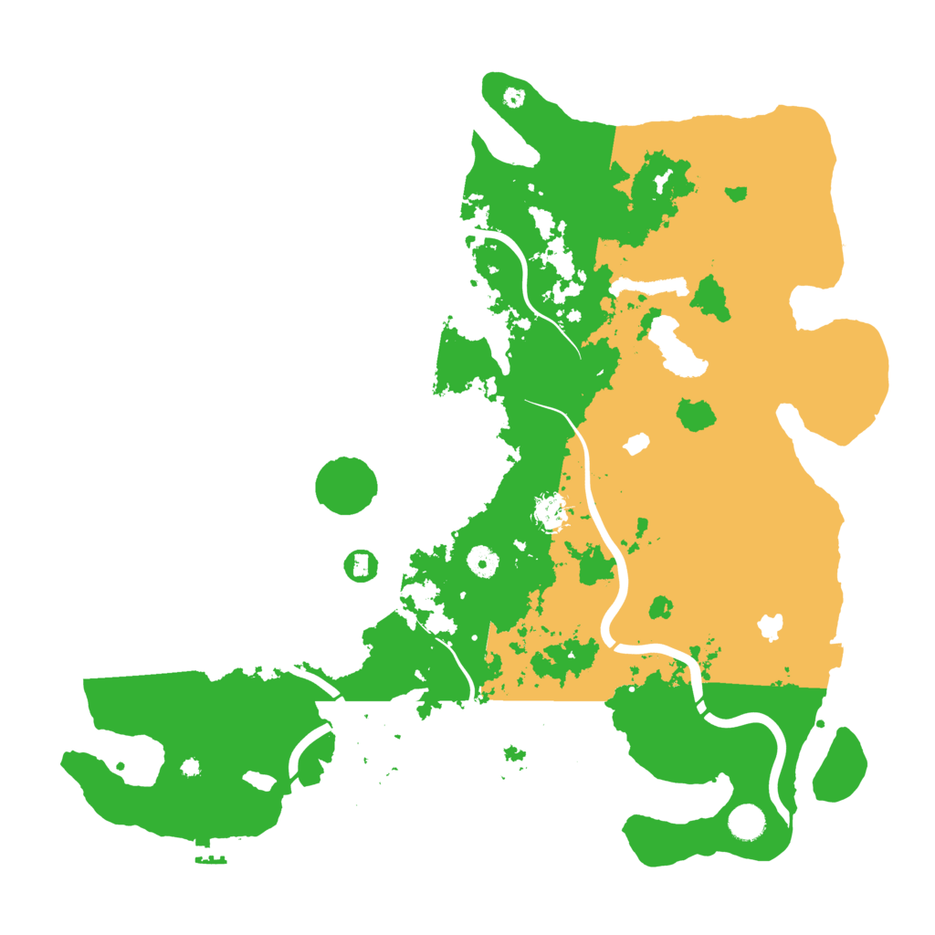 Biome Rust Map: Procedural Map, Size: 4500, Seed: 903144