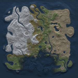 Thumbnail Rust Map: Procedural Map, Size: 4500, Seed: 903144, 17 Monuments