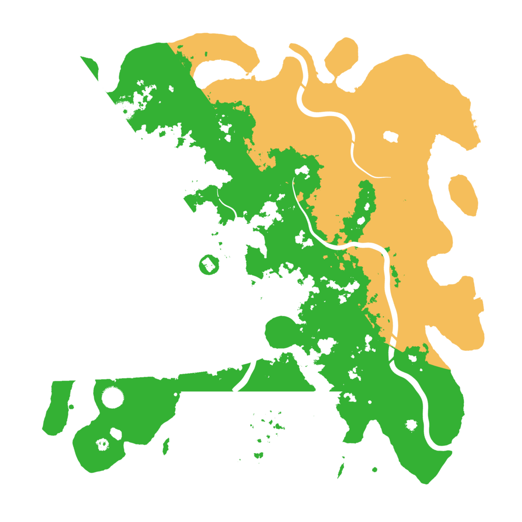 Biome Rust Map: Procedural Map, Size: 4250, Seed: 1307353312