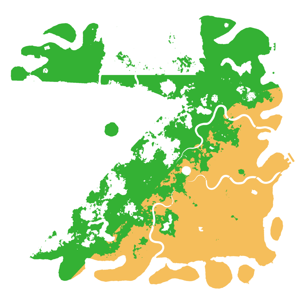 Biome Rust Map: Procedural Map, Size: 6000, Seed: 915085635