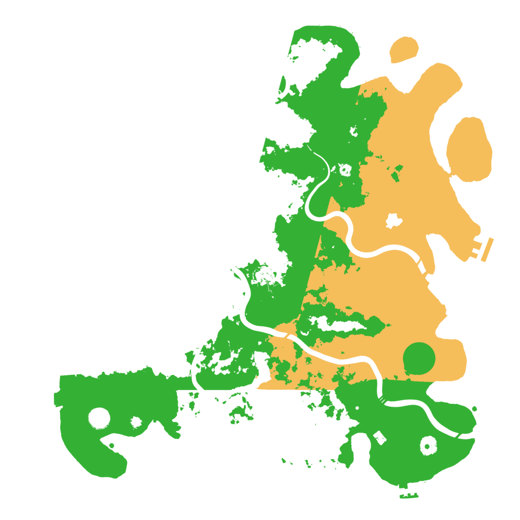Biome Rust Map: Procedural Map, Size: 4250, Seed: 1325692908