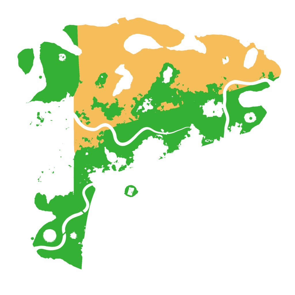 Biome Rust Map: Procedural Map, Size: 4000, Seed: 305874705