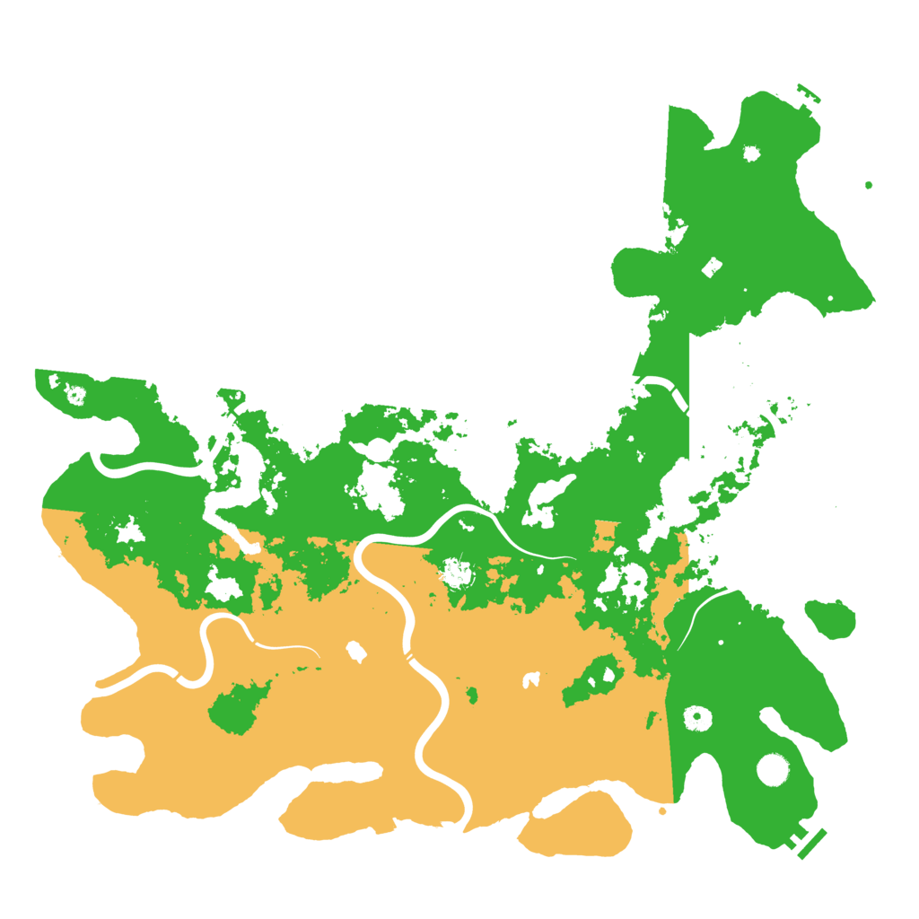 Biome Rust Map: Procedural Map, Size: 5000, Seed: 269712872