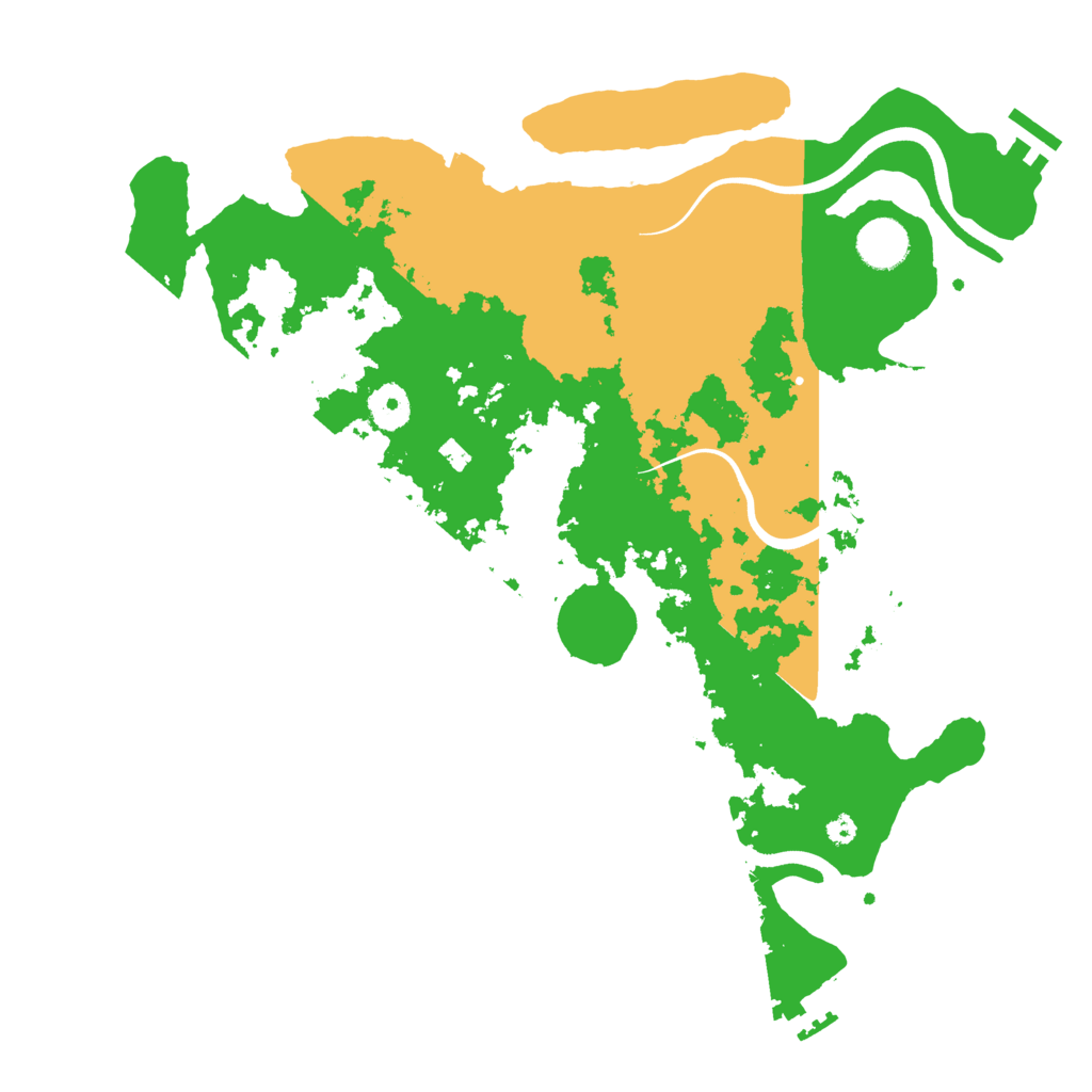 Biome Rust Map: Procedural Map, Size: 3750, Seed: 619872177
