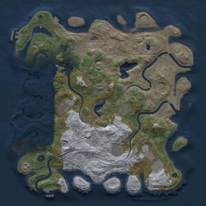 Thumbnail Rust Map: Procedural Map, Size: 4250, Seed: 1522919529, 16 Monuments