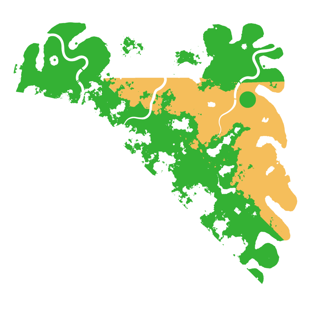 Biome Rust Map: Procedural Map, Size: 5000, Seed: 1917792318