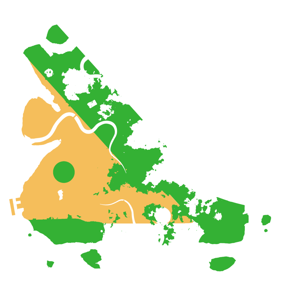 Biome Rust Map: Procedural Map, Size: 3650, Seed: 73528610