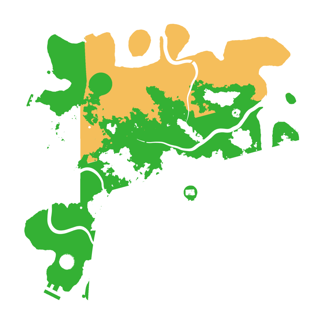 Biome Rust Map: Procedural Map, Size: 3750, Seed: 114928897