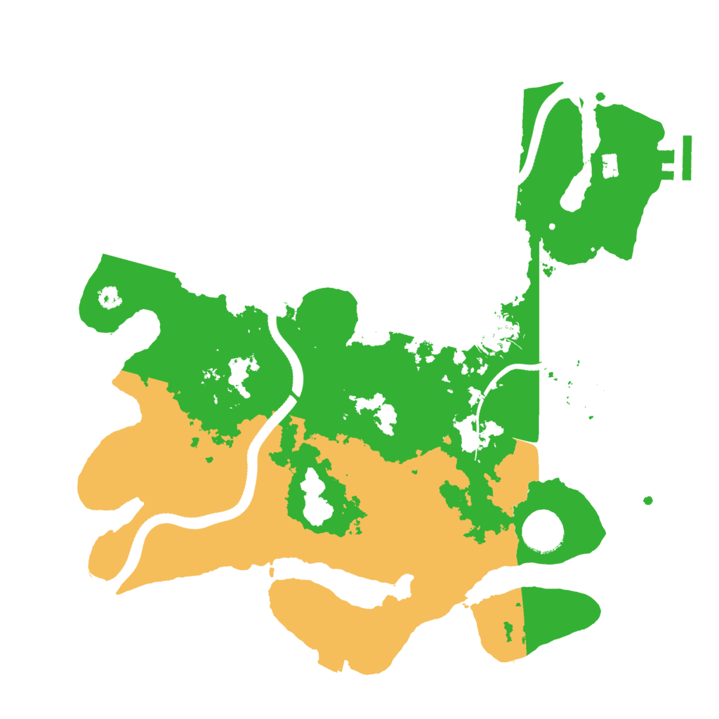 Biome Rust Map: Procedural Map, Size: 3240, Seed: 1561991865