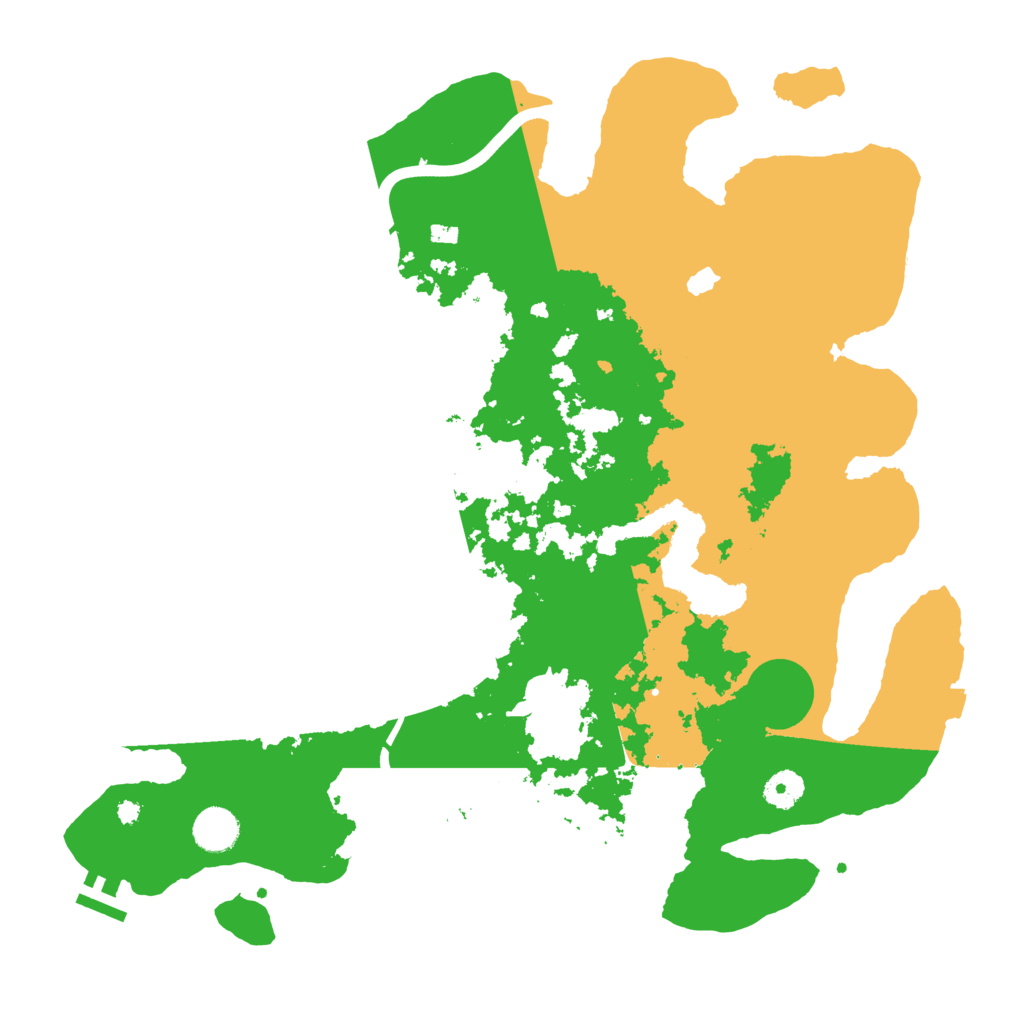 Biome Rust Map: Procedural Map, Size: 4000, Seed: 7667867