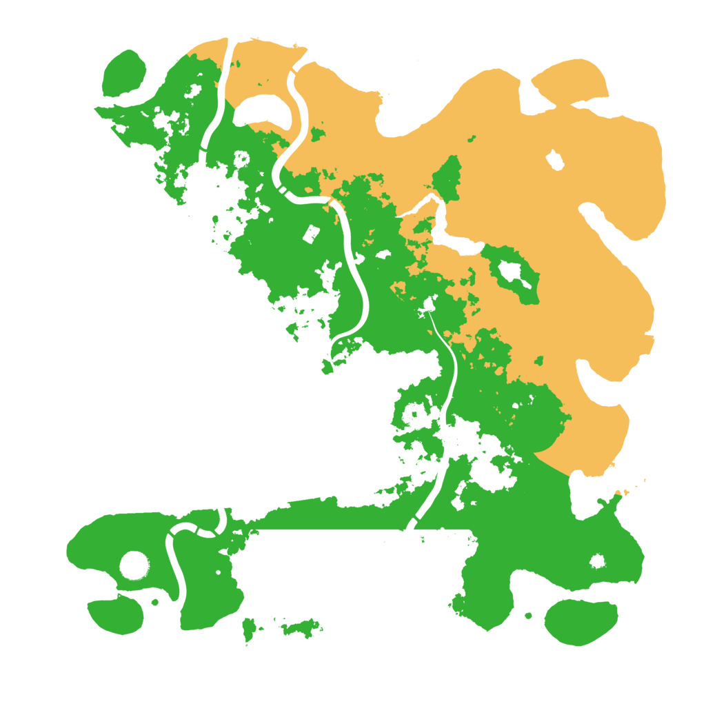 Biome Rust Map: Procedural Map, Size: 4250, Seed: 1389981994