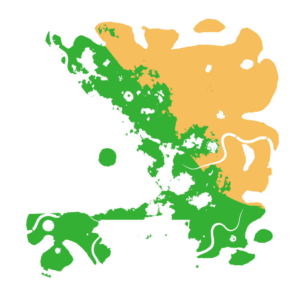 Biome Rust Map: Procedural Map, Size: 4500, Seed: 1816195976