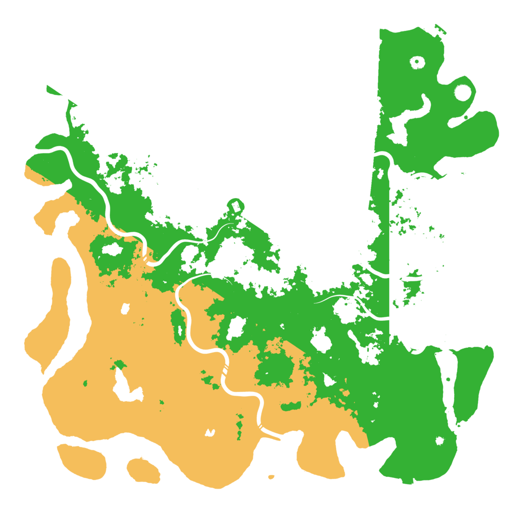 Biome Rust Map: Procedural Map, Size: 5500, Seed: 754359812