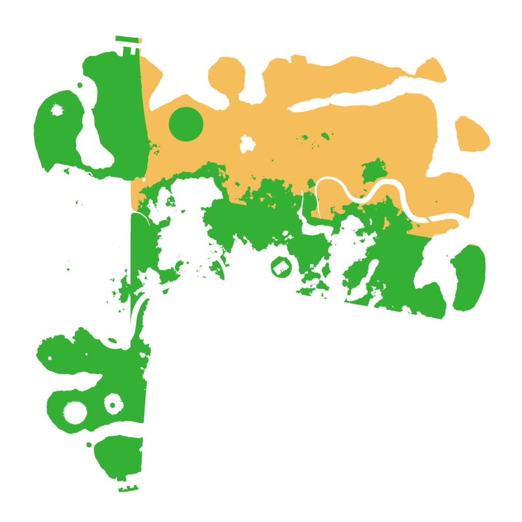 Biome Rust Map: Procedural Map, Size: 4000, Seed: 1326159377