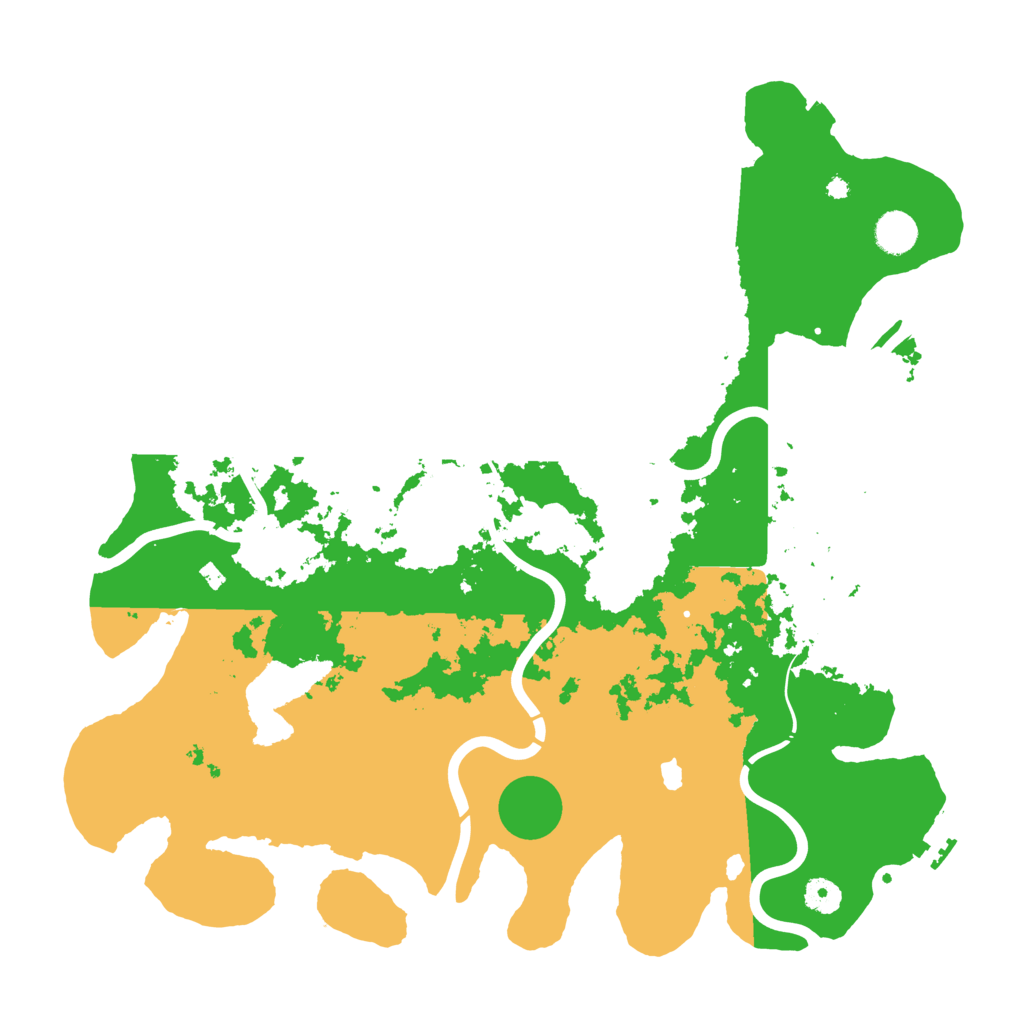 Biome Rust Map: Procedural Map, Size: 4250, Seed: 258791553