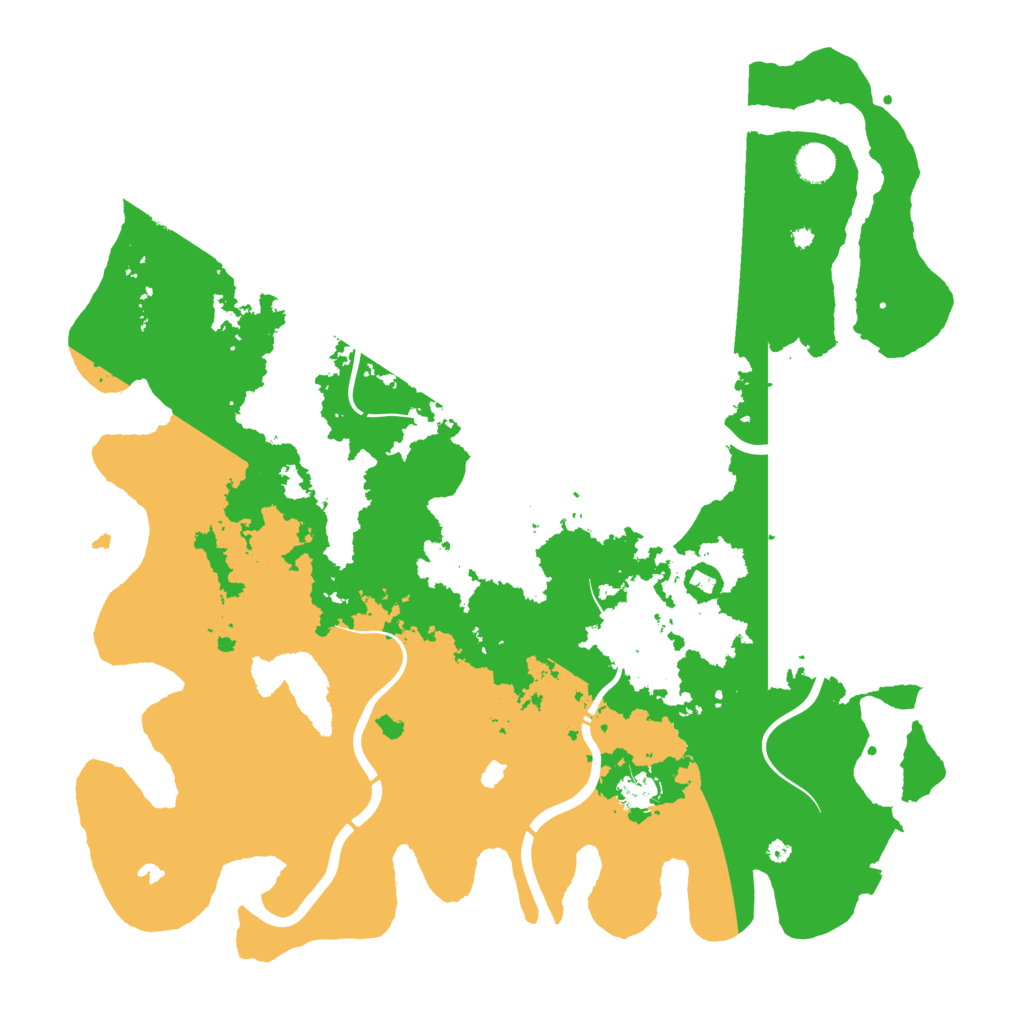 Biome Rust Map: Procedural Map, Size: 4500, Seed: 1927111501