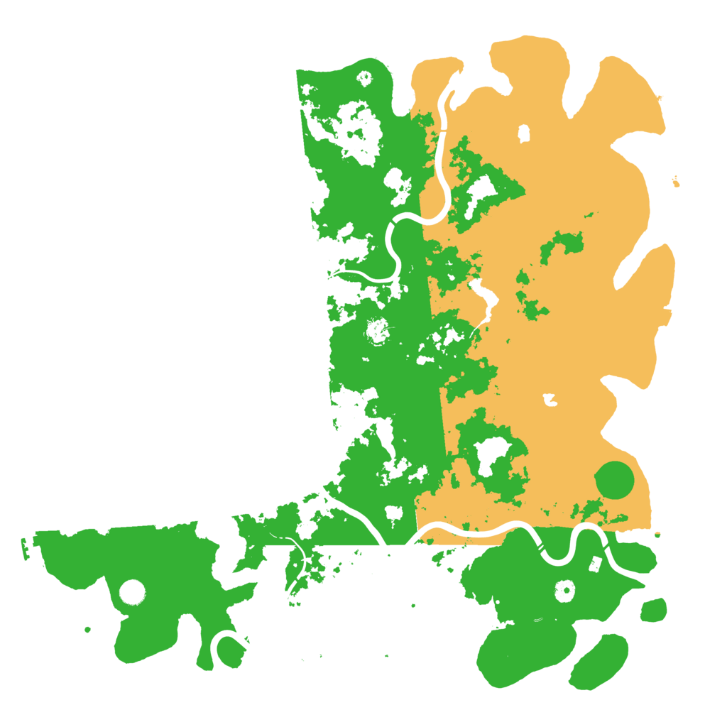 Biome Rust Map: Procedural Map, Size: 5000, Seed: 1896790682