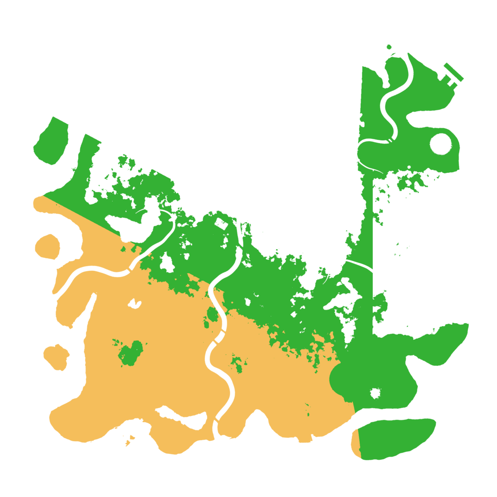 Biome Rust Map: Procedural Map, Size: 4250, Seed: 1607203202