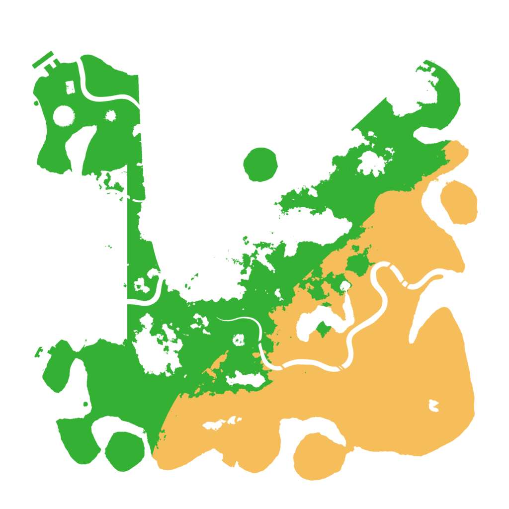 Biome Rust Map: Procedural Map, Size: 4250, Seed: 890682400