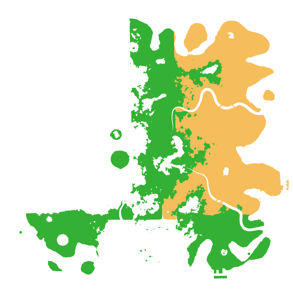 Biome Rust Map: Procedural Map, Size: 4500, Seed: 1965243947