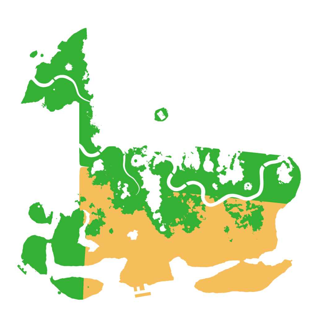 Biome Rust Map: Procedural Map, Size: 4000, Seed: 422092199