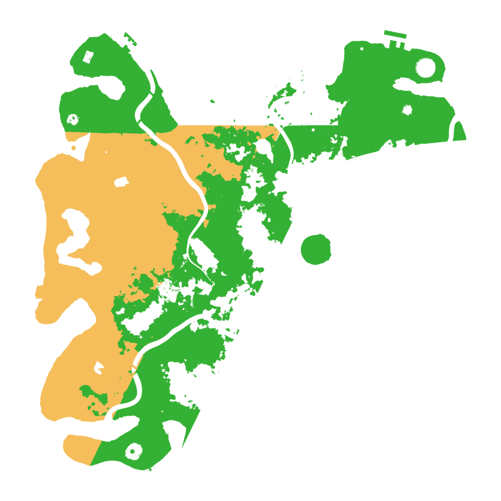 Biome Rust Map: Procedural Map, Size: 4500, Seed: 217206979