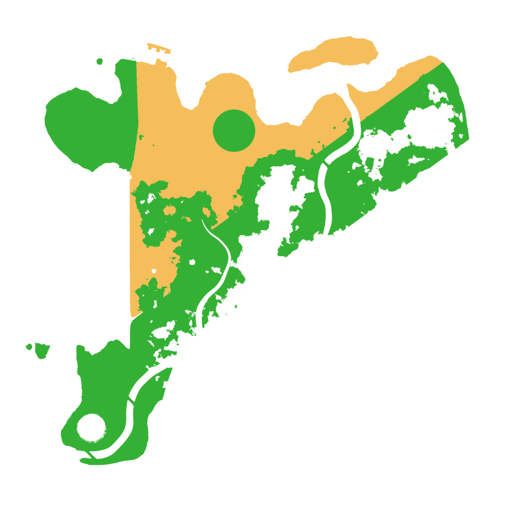Biome Rust Map: Procedural Map, Size: 3250, Seed: 1365734739
