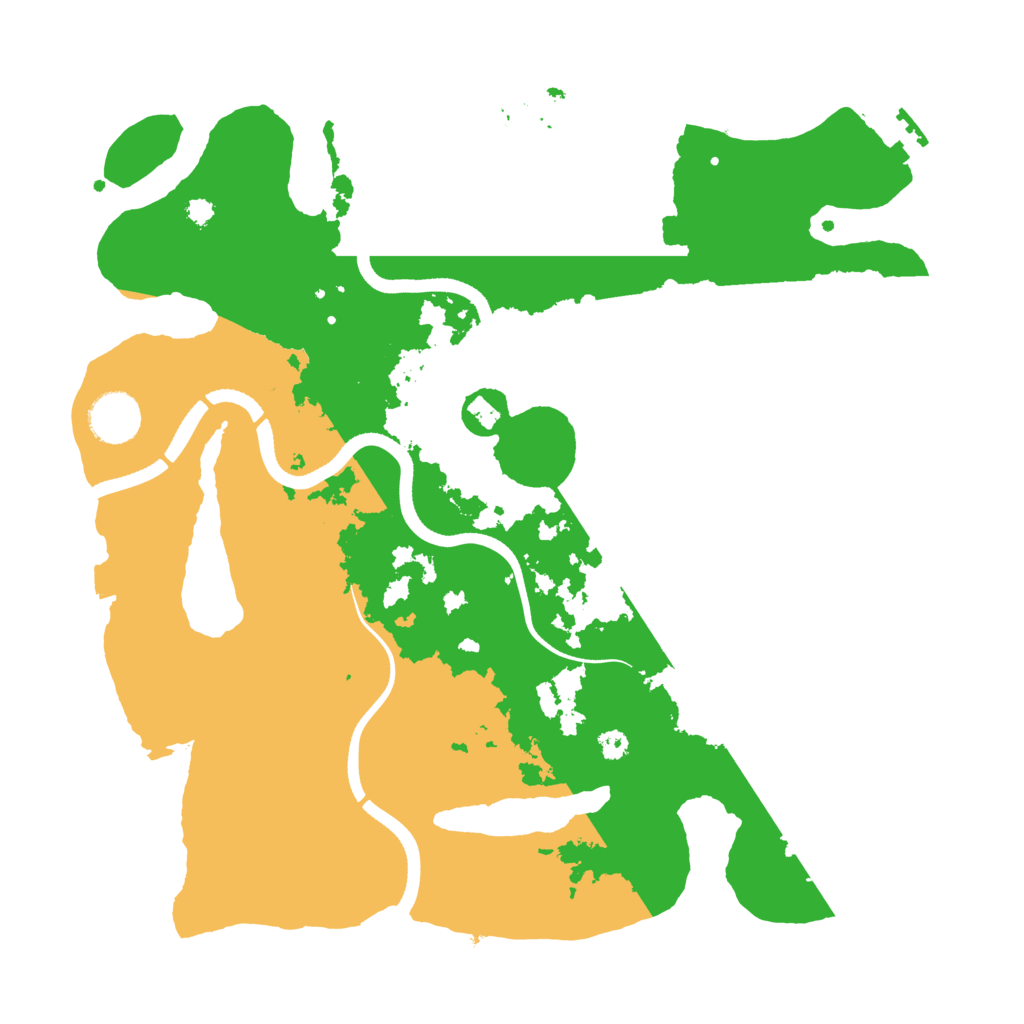 Biome Rust Map: Procedural Map, Size: 3500, Seed: 1172746814