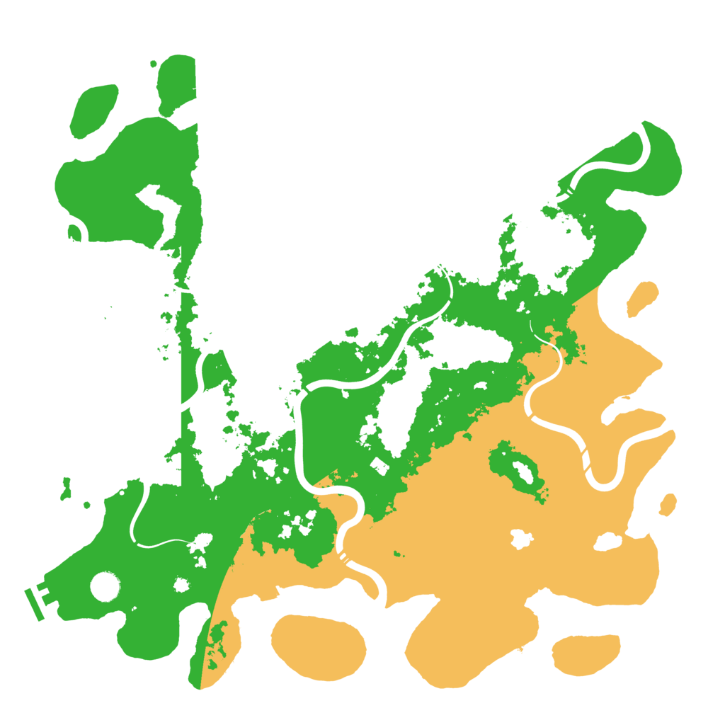Biome Rust Map: Procedural Map, Size: 4300, Seed: 1677928763