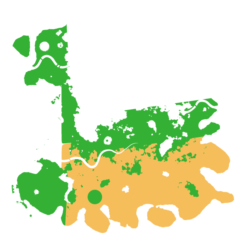 Biome Rust Map: Procedural Map, Size: 4500, Seed: 8762